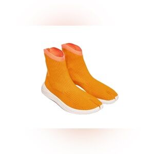 ILYSM - Orange Knit High-Top Sneakers BNWT